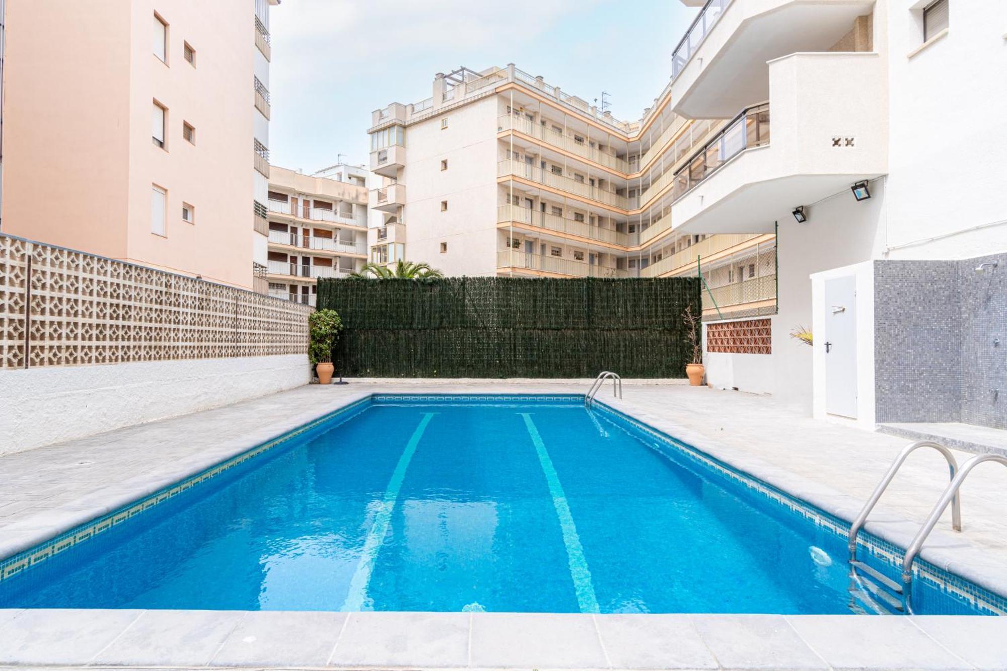 Turistmar - Amplio Apartamento En Salou Con Piscina, A 2 Minutos De La Playa Exterior foto